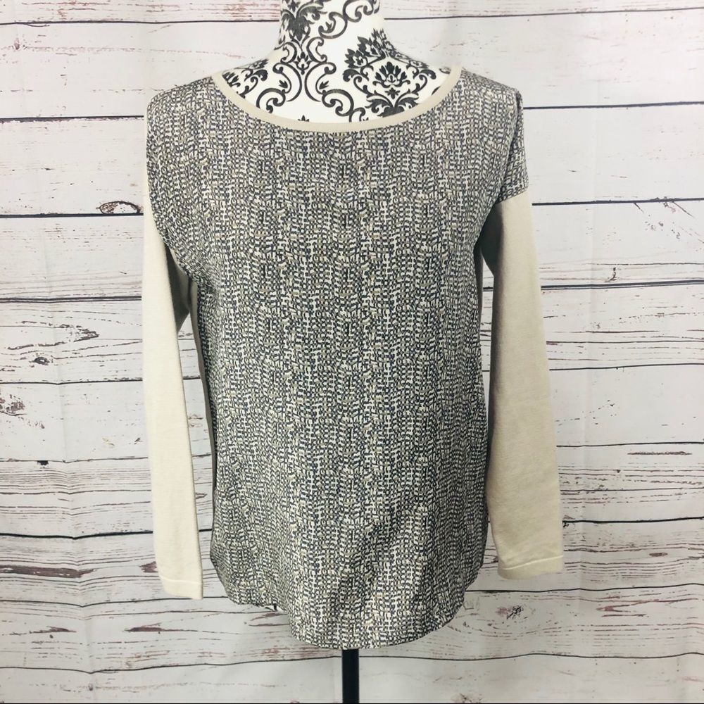Max Mara Weekend Silk Knit Sweater Top XS